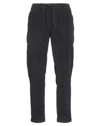 Clark Man Pants Navy Size 34 Cotton, Elastane