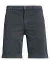 Clark Man Shorts & Bermuda Shorts Black Size 32 Cotton, Elastane In Black