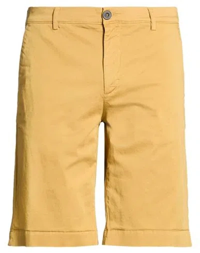 Clark Man Shorts & Bermuda Shorts Camel Size 36 Cotton, Elastane In Sand