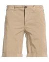 Clark Man Shorts & Bermuda Shorts Light Brown Size 32 Cotton, Elastane In Sand