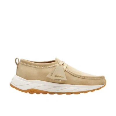 Pre-owned Clarks - Mens Walla Eden Lo Shoes Brown In Maple Suede