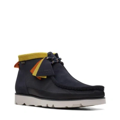 Pre-owned Clarks - Mens Wallabee2.0gtx Boot Blue