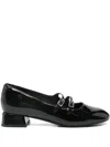 Clarks 30mm Daiss Patent-leather Buckled Pumps