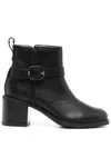 Clarks 65mm Chamberly Ankle Boots In Black