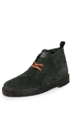 Clarks 75th Anniversary Suede Desert Boots Loden Green Suede In Green