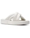 Clarks Alda Glide Leather Sandal