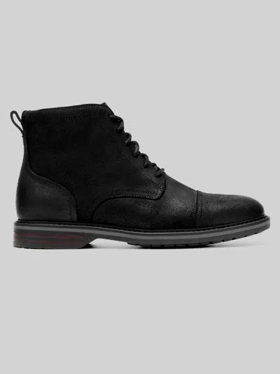 Clarks Aldwin2 Cap Toe Mid Boot In Black