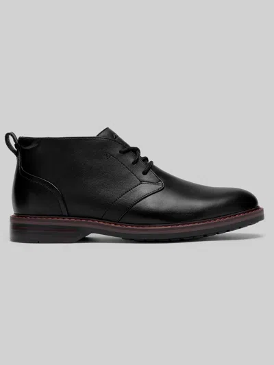 Clarks Aldwin2 Plain Toe Chukka Boot In Black