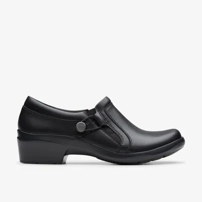Clarks Angie Holly In Black