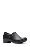 Clarks Collection Women's Angie Holly Slip On Loafers In Black
