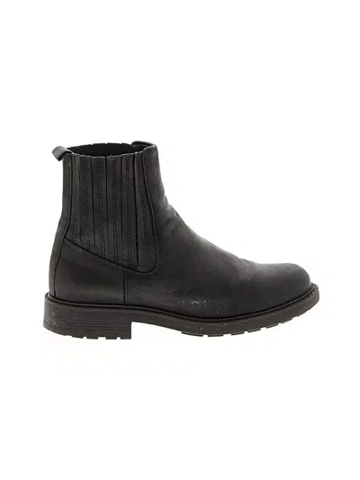 Pre-owned Clarks Ankle Boots In Black