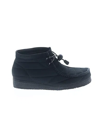 Pre-owned Clarks Ankle Boots In Black