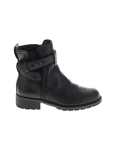 Pre-owned Clarks Ankle Boots In Black