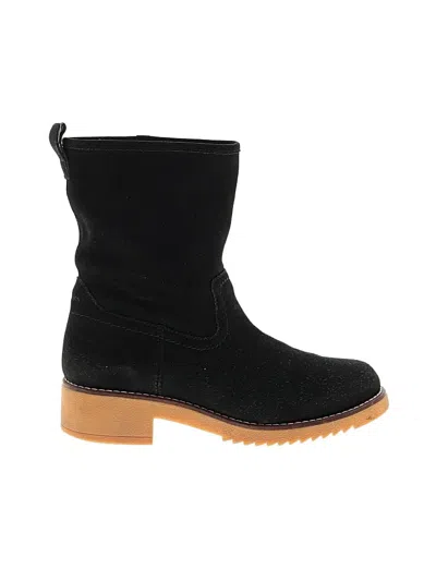 Pre-owned Clarks Ankle Boots In Black