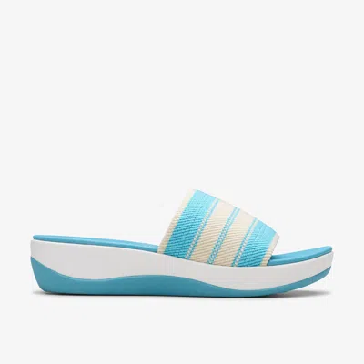 Clarks Arla Hollis In Blue Textile