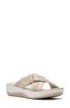 Clarks Women's Cloudsteppers Arla Wave Sandals In Beige Combo