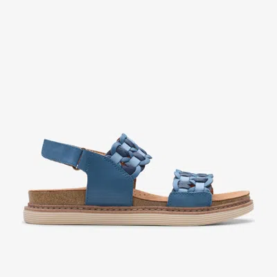 Clarks Arwell Glide In Blue