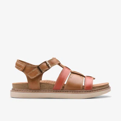 Clarks Arwell Sun In Brown