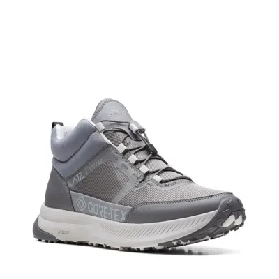 Clarks Atl 26169124-020 Boot Men's Gray Gore-tex Waterproof Round Toe Jobb1105