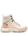 Clarks Atl Hike Lace-up Leather Boots In Neutrals