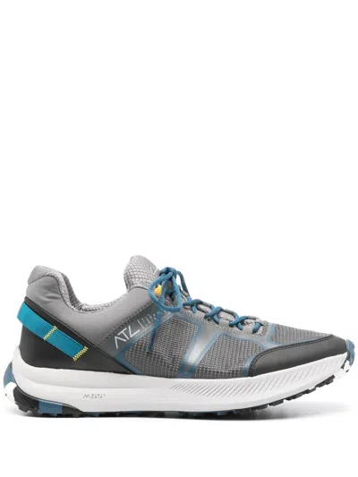 Clarks Atl Trail Panelled Sneakers In Grey