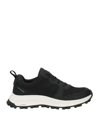 Clarks Atl Woman Sneakers Black Size 7.5 Leather, Textile Fibers