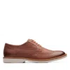Clarks Atticus Lt Limit In Brown Leather In Multi