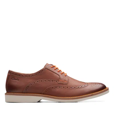 Clarks Atticus Lt Limit In Brown Leather In Multi