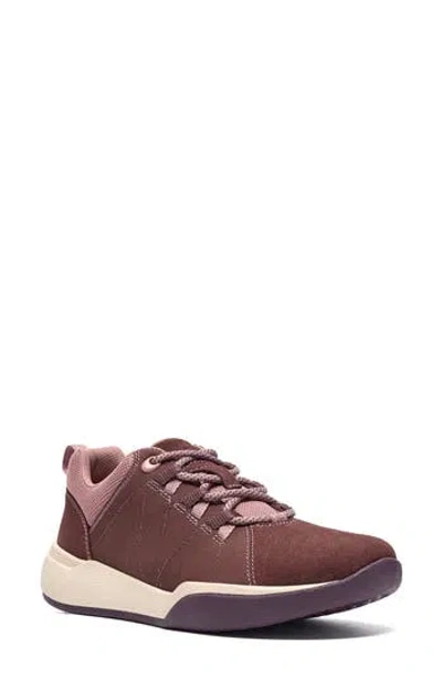 Clarks ® Aydria Lace Sneaker In Burgundy