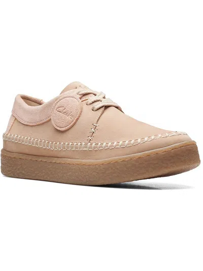 Clarks Bableigh Weave Womens Leather Lifestyle Casual And Fashion Sneakers In Multi