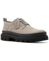 Clarks Badell Lace Leather Oxford In Gray