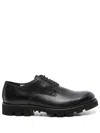 Clarks Badell Walk Derby Shoes In Black