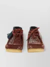 Clarks Bandana Paisley Ankle Boot With Crepe Sole