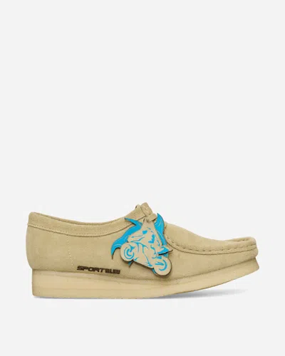 Clarks Bleu Mode Wallabee Shoes