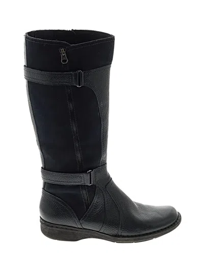 Pre-owned Clarks Boots In Black