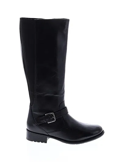 Pre-owned Clarks Boots In Black