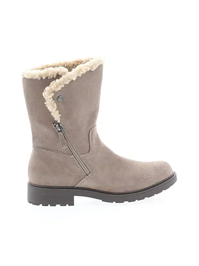 Pre-owned Clarks Boots In Brown