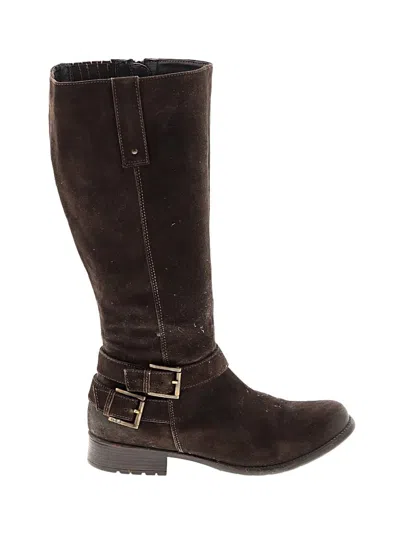 Pre-owned Clarks Boots In Brown