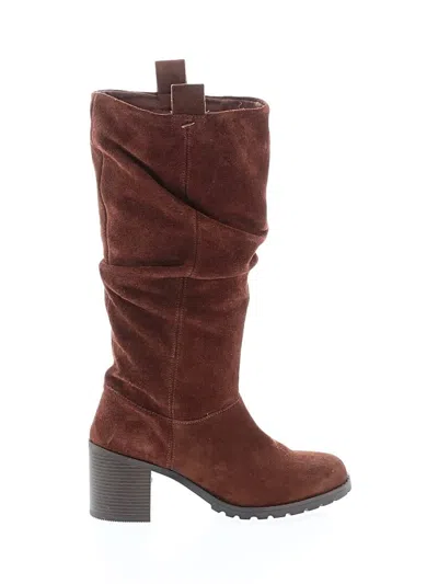 Pre-owned Clarks Boots In Brown
