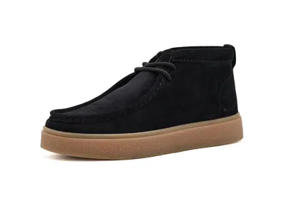 Clarks Boxbee Hi Men's Boots Black Leather: 9.5 D - Medium, Suede