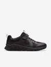 Clarks Boys Selva Edge Trainers In Black