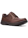 CLARKS BRADLEY VIBE MENS FAUX LEATHER LACE-UP OXFORDS