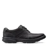Clarks Bradley Walk In Black Leather In Multi