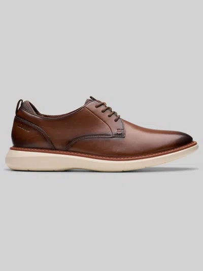 Clarks Brantin Hybrid Plain Toe Dress Oxfords In Brown