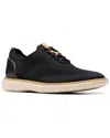 Clarks Brantin Knit In Black Textile In Black
