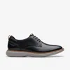Clarks Collection Men's Brantin Plain Toe Dress Casual Shoes In Black