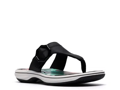 Clarks Breeze Cove Sandal In Black