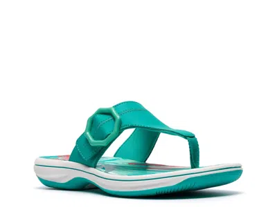 Clarks Breeze Cove Sandal In Green