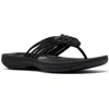 Clarks Breeze Gem Sandal In Black