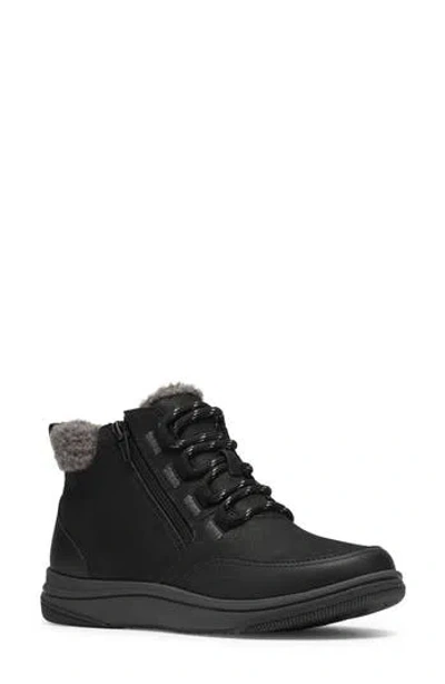 Clarks ® Breeze Moss Cold Weather Bootie In Animal Print